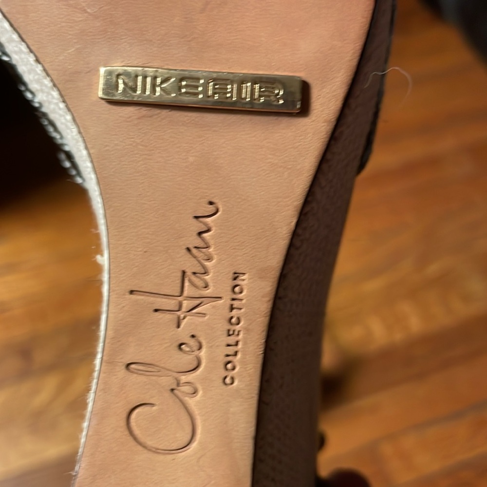 Cole Haan Summer peep toe wedge sandals - Picture 9 of 10
